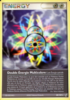 Double Énergie Multicolore (EX Gardiens de Cristal 88)