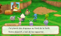 …dont l'objectif est de rapporter des drapeaux au fond de la Forêt Buissonnière.