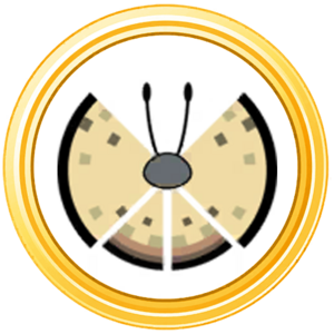 Médaille Collectionneur Papillon Sable Or GO.png