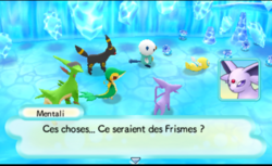 La découverte des Frismes.