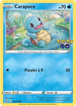 Carapuce (Pokémon GO 015)
