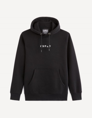 Celio sweat noir Villain Costume Pikachu Collection.png