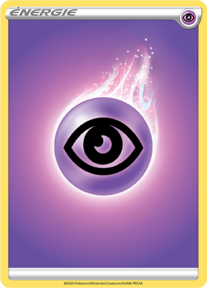 Carte Énergie Psy de base (Série Épée et Bouclier, 2020).png