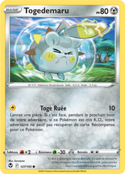 Togedemaru (Épée et Bouclier Tempête Argentée 127)
