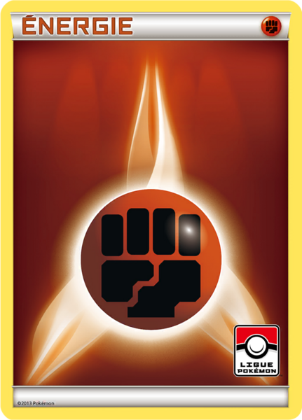 Fichier:Carte Énergie Combat (Série XY, Ligue Pokémon).png