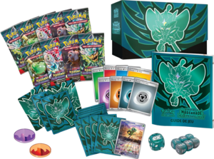 Coffret Dresseur d'élite Écarlate et Violet Mascarade Crépusculaire Contenu.png