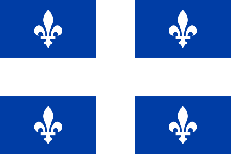 Fichier:Drapeau Québec.png