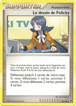 Le dessin de Felicity (Diamant & Perle Duels au sommet 98)