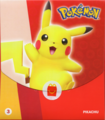 Emballage 3 : Pikachu (version rouge)
