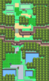 La Route 204 dans Pokémon Diamant et Perle.