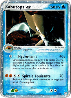 Kabutops ex (EX Tempête de sable 97)