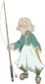 Artwork de Landon, avant le saut temporel d'un an.