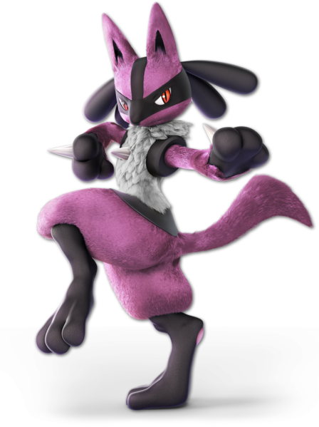 Fichier:Lucario 8-SSBU.png