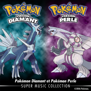 Pochette Pokémon Diamant et Pokémon Perle Super Music Collection Recto.png