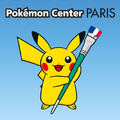 Le logo du Pokémon Center de Paris.