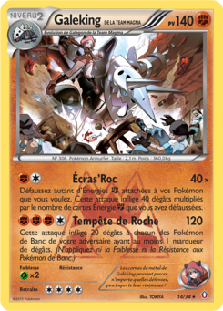 Galeking de la Team Magma (Double Danger 14)