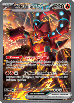 Volcanion-ex (Écarlate et Violet Aventures Ensemble 182)