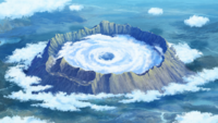 Le Cratère de Paldea dans La série : Pokémon, les horizons.