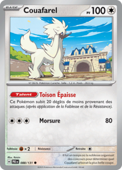 Couafarel (Écarlate et Violet Évolutions Prismatiques 088)