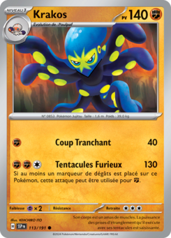 Krakos (Écarlate et Violet Étincelles Déferlantes 113)