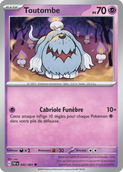 Toutombe (Écarlate et Violet Destinées de Paldea 042)