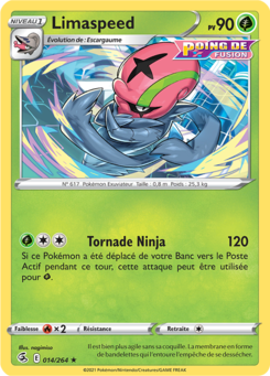 Limaspeed (Épée et Bouclier Poing de Fusion 014)