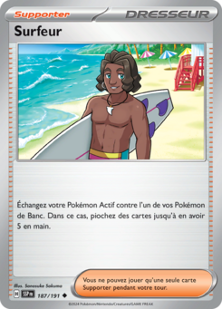Surfeur (Écarlate et Violet Étincelles Déferlantes 187)