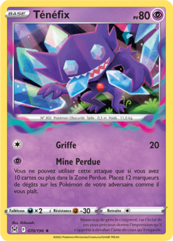 Ténéfix (Épée et Bouclier Origine Perdue 070)