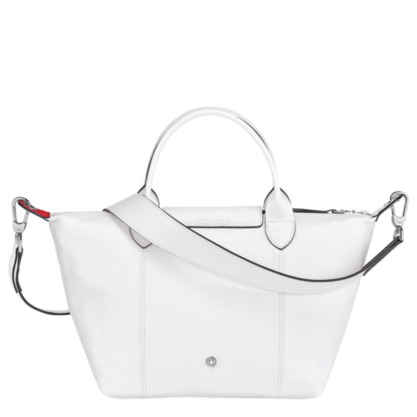 Fichier:Longchamp Sac à main blanc arrière.png