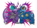 Nidoqueen et Nidoking