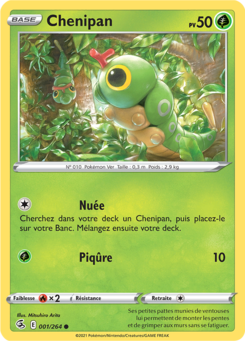 Chenipan (Épée et Bouclier Poing de Fusion 001)