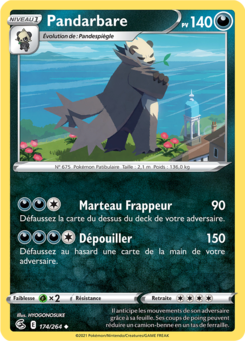 Pandarbare (Épée et Bouclier Poing de Fusion 174)