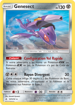 Genesect (Soleil et Lune Alliance Infaillible 127)