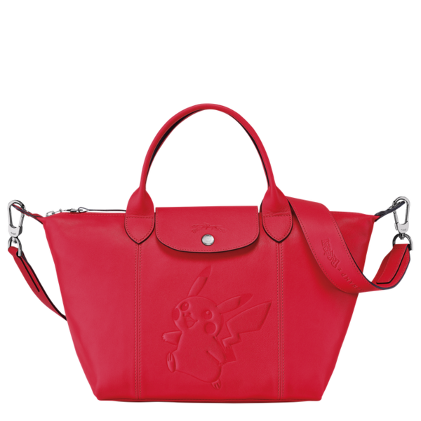 Fichier:Longchamp Sac à main rouge avant.png