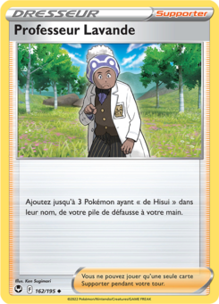 Professeur Lavande (Épée et Bouclier Tempête Argentée 162)