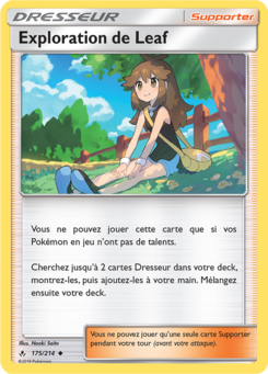 Exploration de Leaf (Soleil et Lune Alliance Infaillible 175)