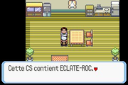 Le personnage qui donne la CS06 dans Pokémon Rubis, Saphir et Émeraude