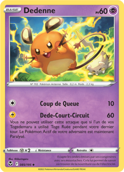 Dedenne (Épée et Bouclier Tempête Argentée 085)