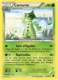 Cacturne (Noir & Blanc Glaciation Plasma 10)