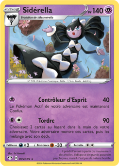 Sidérella (Épée et Bouclier Ténèbres Embrasées 075)