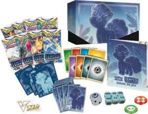 Coffret Dresseur d'élite Épée et Bouclier Tempête Argentée Contenu.png