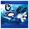 Kyogre de Pokémon Rubis Oméga et Saphir Alpha