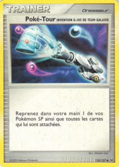 Poké-Tour Invention G-105 de Team Galaxie (Platine 118)