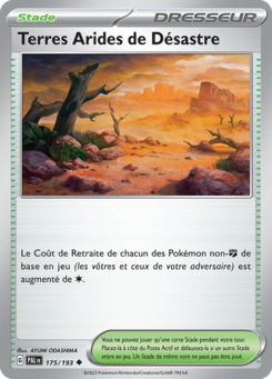 Terres Arides de Désastre (Écarlate et Violet Évolutions à Paldea 175)