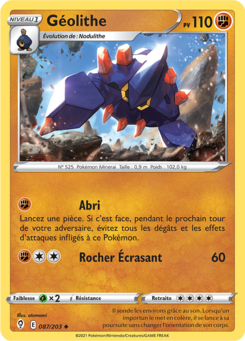 Géolithe (Épée et Bouclier Évolution Céleste 087)