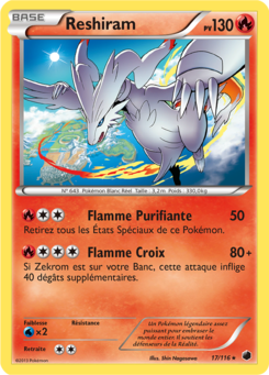 Reshiram (Noir & Blanc Glaciation Plasma 17)