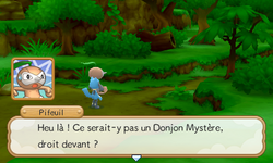 …mais se retrouvent acculés devant un donjon, qu'ils décident de franchir.