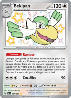 Bekipan (Écarlate et Violet Destinées de Paldea 204)