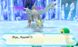 Kyurem fait face aux compères.