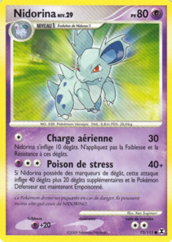 Nidorina (Platine Rivaux Émergeants 73)